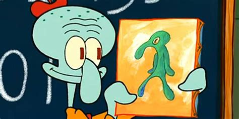 Dude Claims His Mom Paid $250 for This Squidward Painting