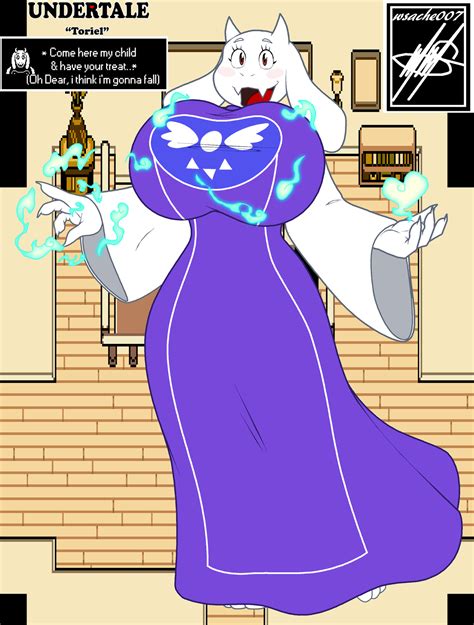 Undertale Toriel Color (credit) by nickanater1 on DeviantArt