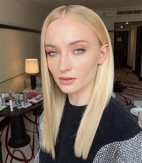 Sophie Turner Blonde Hair