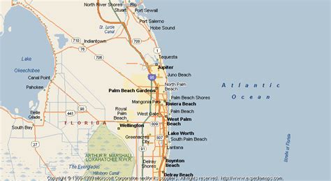 Map of North Palm Beach