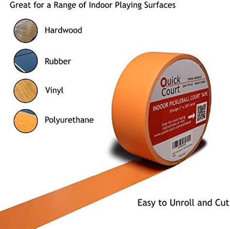 Quick Court Indoor Pickleball Court Marking Tape, The Complete ...