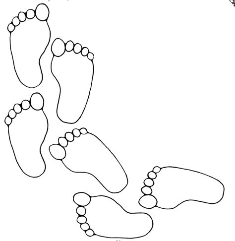 Printable Leprechaun Footprints Template - Free Printable Templates