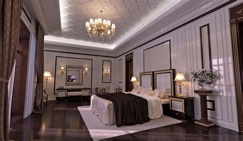 INDESIGNCLUB - Classic Bedroom interior design in Traditional style