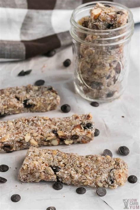 Keto Granola Bars - A High-Protein Snack | Low Carb Yum