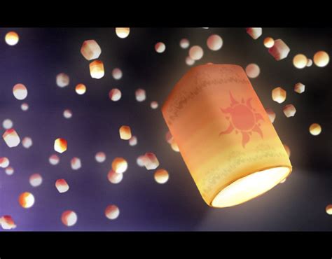 Tangled Floating Lanterns Desktop Wallpaper - WallpaperSafari