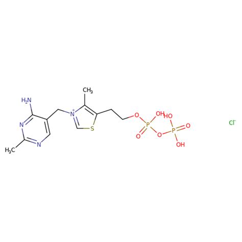 Thiamine Pyrophosphate Structure