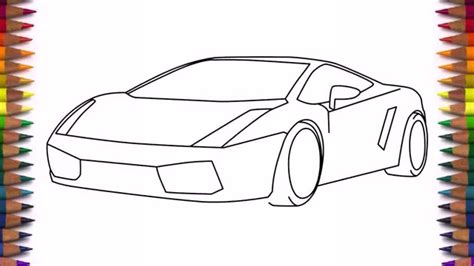 Easy Race Car Drawing at GetDrawings | Free download