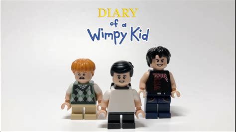 LEGO Diary of a Wimpy Kid Custom Minifigures! - YouTube