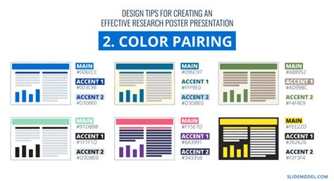 06-how-to-design-research-poster-presentation-color-pairing - SlideModel