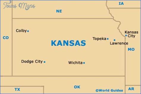 Wichita Kansas Map - ToursMaps.com