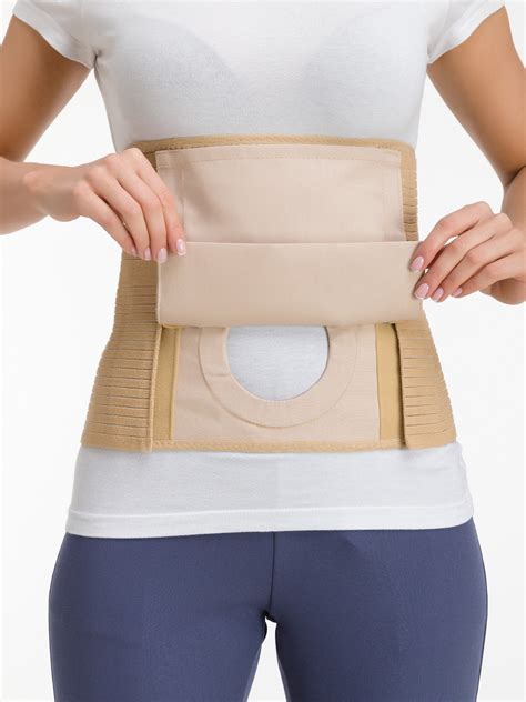 Men/Women Abdominal Colostomy Ostomy Parastomal Hernia Belt - Walmart ...