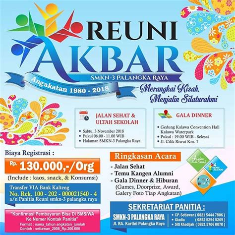 Contoh Iklan Reuni Akbar - Jurnal Siswa