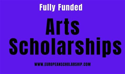 Art Scholarships 2022-2023 | Application Procedure