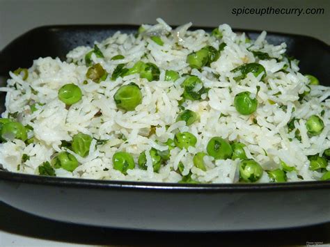 Peas Pulao (Instant Pot Matar Pulao) - Spice Up The Curry | Recipe ...