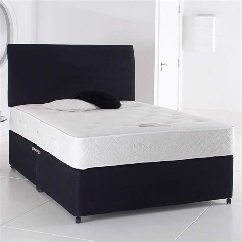 6FT Super King Size Divan Bed Frame with Optional Mattress, Drawers and ...