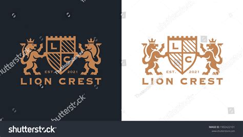 Lion-crest Images, Stock Photos & Vectors | Shutterstock