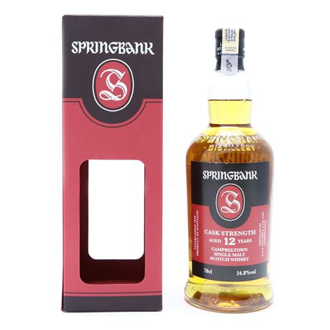 SPRINGBANK 12 Year Old Cask Strength | Whisky.my