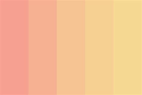 Peach Color Palette