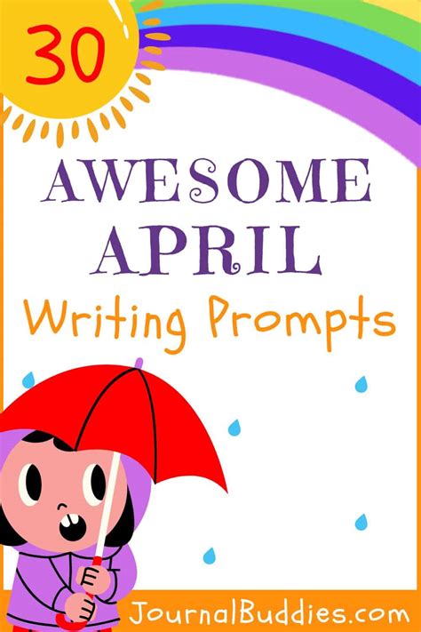 April Writing Ideas and Journal Topics