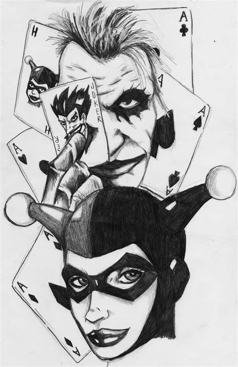 joker and harley quinn scan by darkartistdomain on DeviantArt