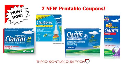 Printable Claritin Coupons