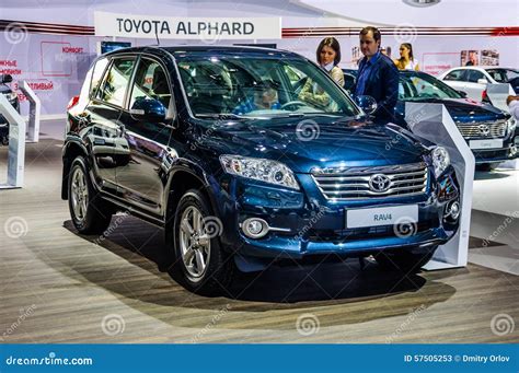 MOSCOW, RUSSIA - AUG 2012: TOYOTA RAV4 3RD GENERATION Presented ...