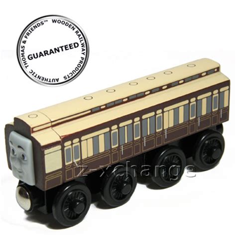 OLD SLOW COACH Thomas Wooden Tank Engine Train NIB