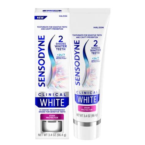 Sensodyne Clinical White Stain Protector Toothpaste | Sensodyne