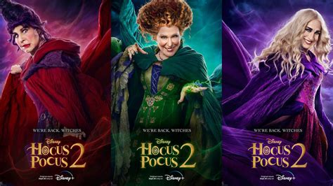 New "Hocus Pocus 2" Character Posters Released - LaughingPlace.com