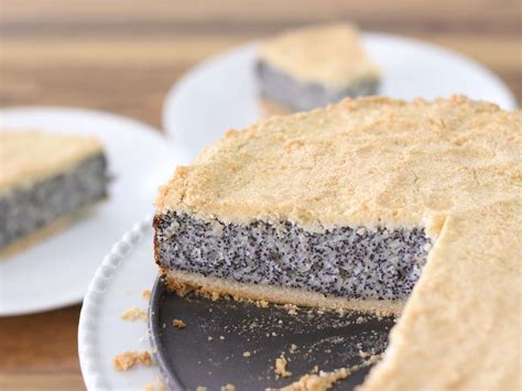 German Poppy Seed Cake Recipe - Mohnkuchen