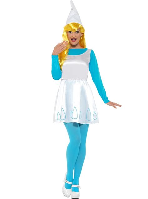 Smurfette costume for women. The coolest | Funidelia