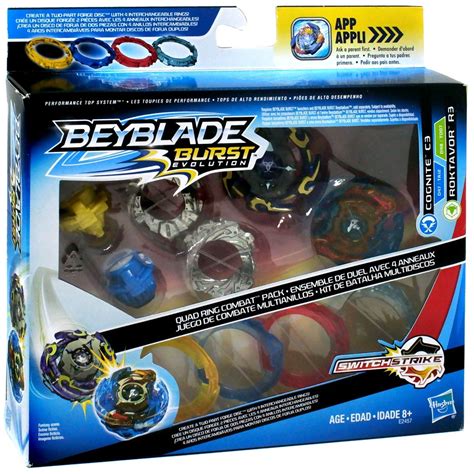 Beyblade Burst Evolution Quad Ring Combat Pack