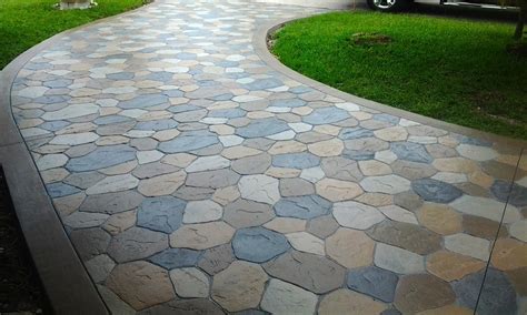 Stamped-Concrete-Driveway – Super Stone, Inc.