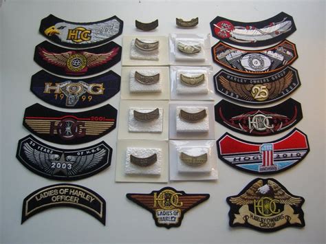 Harley-Davidson HOG pins & patches - Harley Davidson - - Catawiki