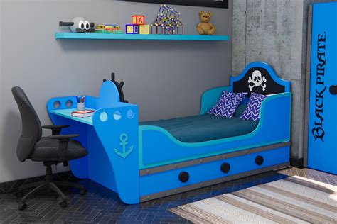 Pirate Boat Bed Plans plans Only, Create a Themed Bedroom for Your ...