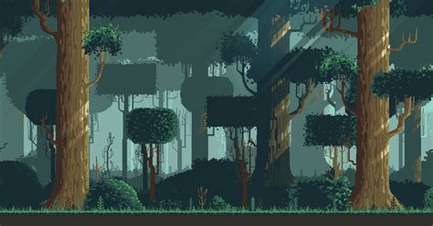 Pixel Art Forest | 2D Nature | Unity Asset Store