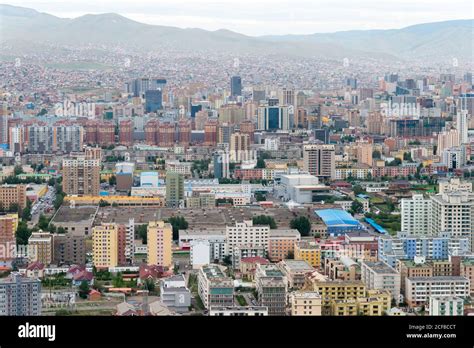 ULAANBAATAR, MONGOLIA - Ulaanbaatar City. Ulaanbaatar is the capital ...