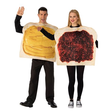 Adult Peanut Butter And Jelly Costume - Walmart.com - Walmart.com