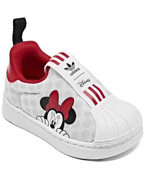 Adidas Originals Toddler Girls Superstar 360 X Minnie Mouse Slip-on ...