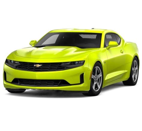 2019 Chevrolet Camaro colors w/ Interior Exterior Options