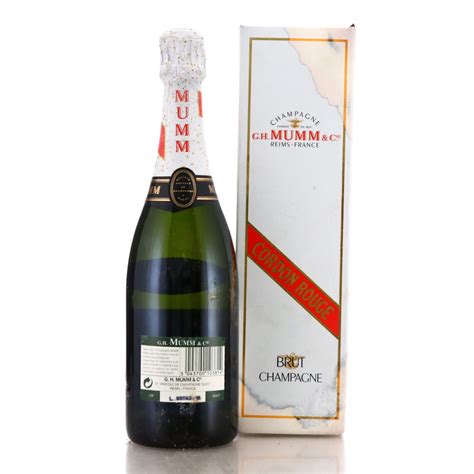 G.H. Mumm Cordon Rouge Brut NV Champagne | Wine Auctioneer