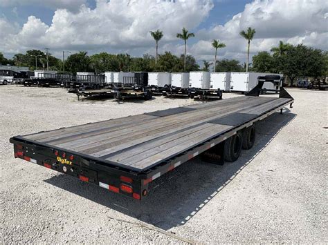 22GN-40-8SIR BIG TEX 40' GOOSENECK TRAILER 23,900 GVWR 12 TON SLIDE IN ...