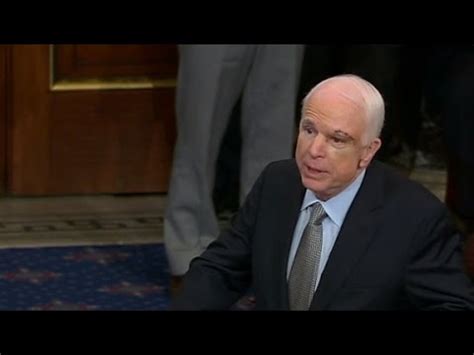 McCain returns to Senate floor (full speech) | John McCain | Know Your Meme