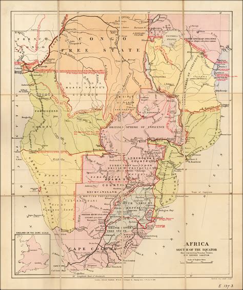 Equator In Africa Map : Map Antique. Africa Interior. J.B. Ghisi. 1774 ...