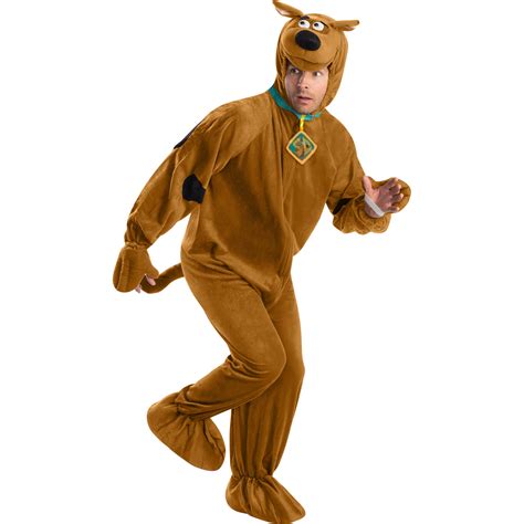 Adult Unisex Officially Warner Brothers Scooby Doo Jumpsuit Halloween ...