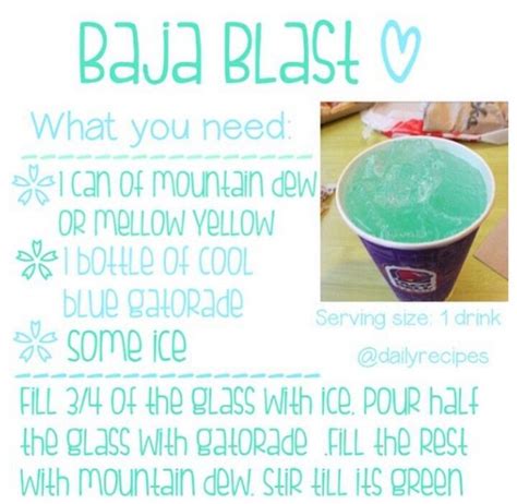 DIY Baja Blast From Taco Bell! - Musely