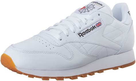 Reebok Men's Classic Leather Sneaker, White/Gum, 10 M US | Corals