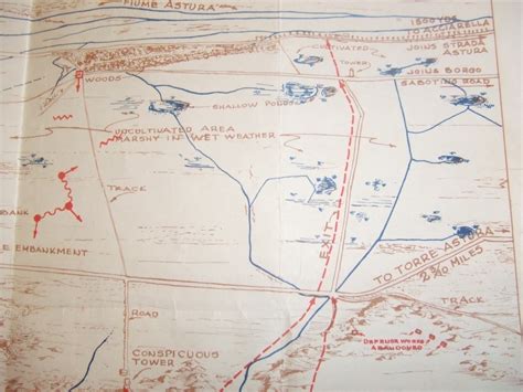 Operation Shingle (Anzio, 22 JAN 1944) Invasion Map for LCI- 220 ...