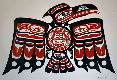 Tlingit Thunderbird - by Tlingit Artist Brad Henry http://eas-uo ...