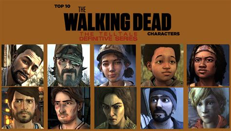 My Top 10 Favorite Walking Dead (Game) Characters by DrasticBoy6696 on ...